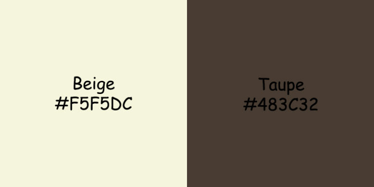 Beige vs Taupe Color: A Versatile Comparison