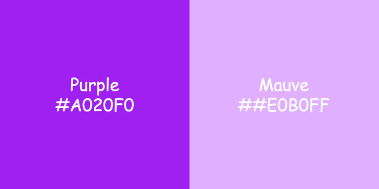 Mauve vs Purple: Understanding the Differences
