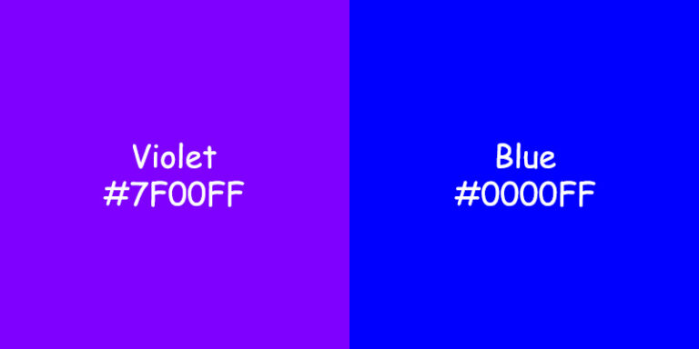 Violet vs Blue Color: Understanding Differences and Symbolism