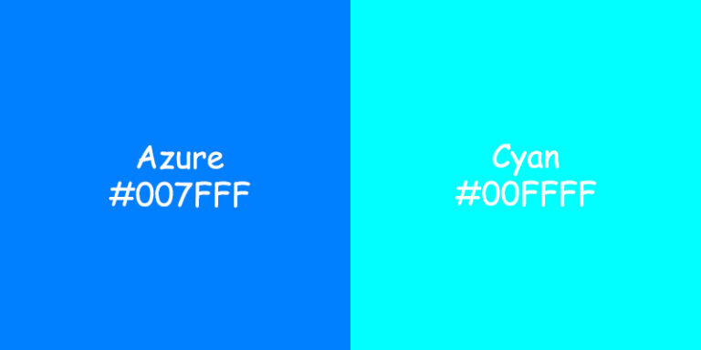 Azure vs Cyan Color: Understanding Differences and Impact