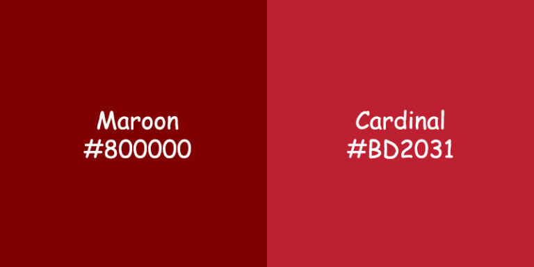 Maroon vs Cardinal Color: Choosing the Right Hue for Your Project