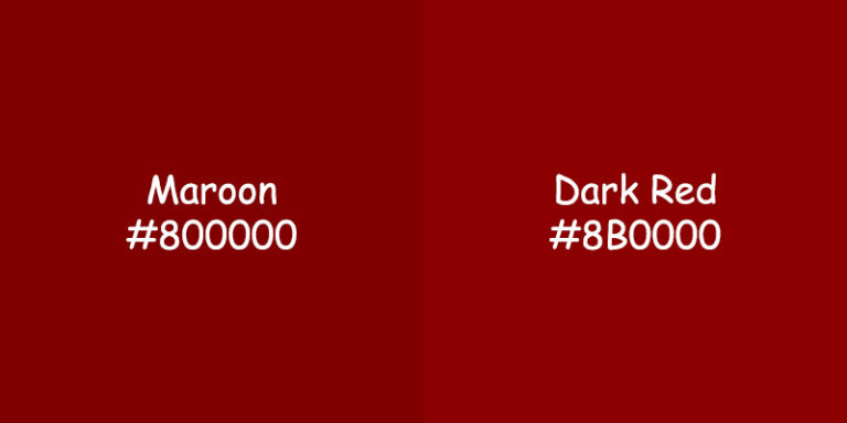 Maroon vs Dark Red: The Richness, Versatility, and Timelessness of These Colors