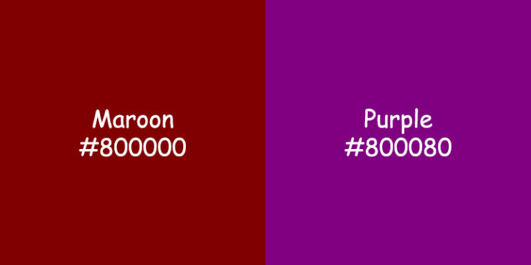 Maroon vs Purple: A Color Comparison Guide