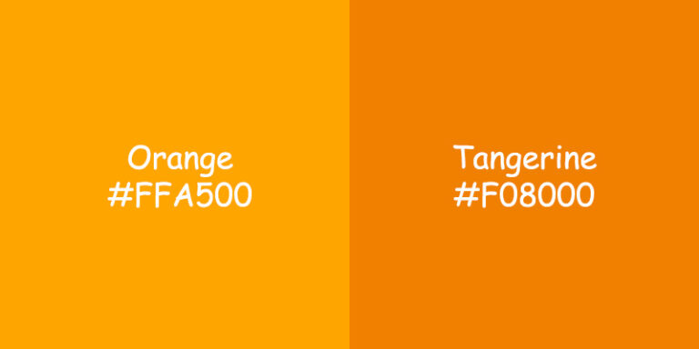 Orange vs Tangerine: Symbolism & Practical Applications