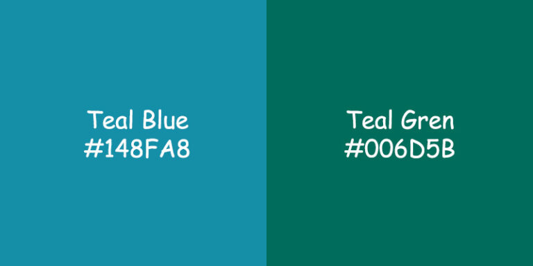 Teal Blue vs Teal Green: Choosing the Perfect Color