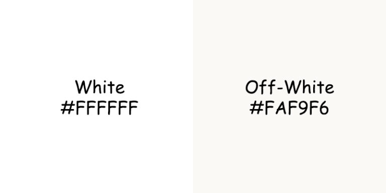 White vs Off White Color: Choosing Between the Shades
