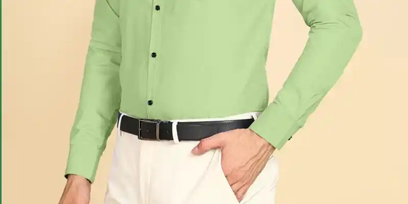 Lime color shirt goes with