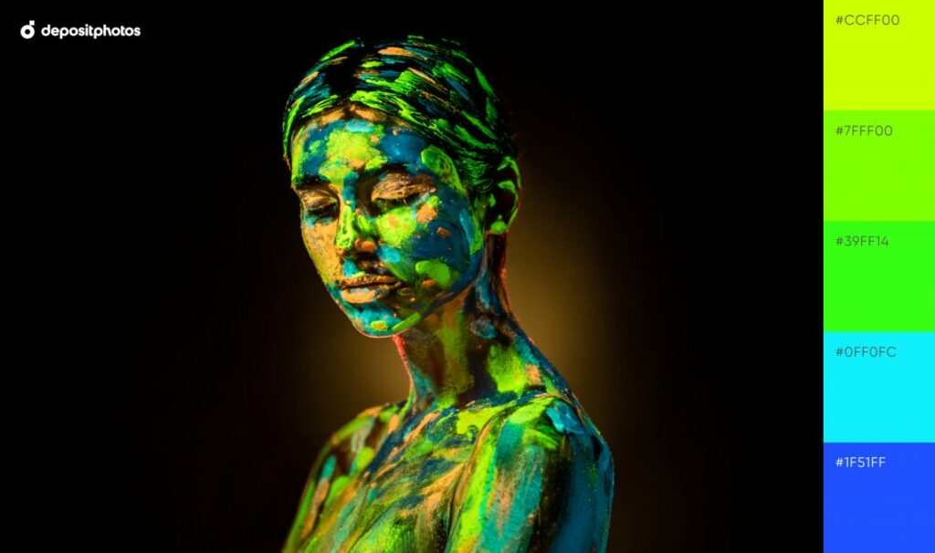 30 Trendy Neon Color Palettes [+ Hex Codes] - Depositphotos Blog