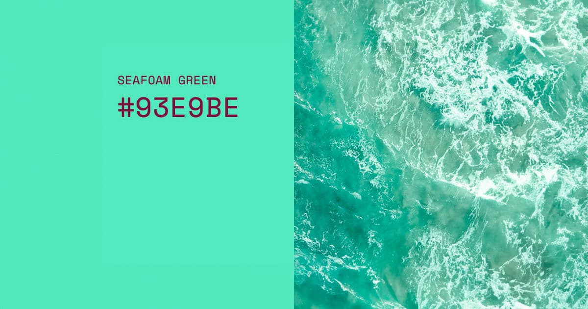 Color Inspiration: Seafoam Green - Design - Envato Elements