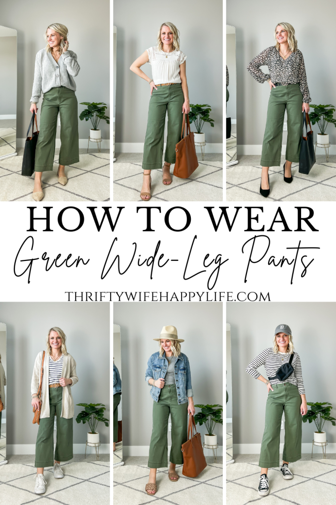 How to Wear Olive Green Pants- From Work to Weekend - Thrifty Wife ...