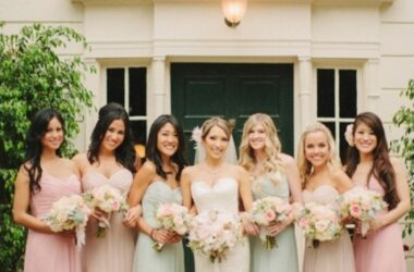 Blush Pink And Green Garden Wedding Inspiration