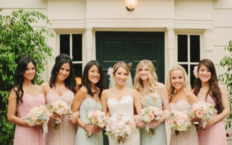 Blush Pink And Green Garden Wedding Inspiration