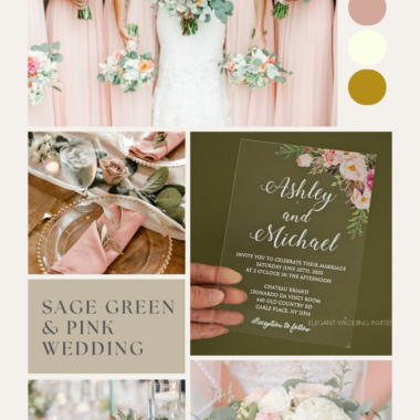 The Perfect Pair: 7 Gorgeous Sage Green and Pink Wedding Color ...