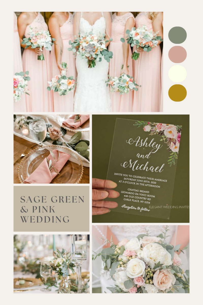 The Perfect Pair: 7 Gorgeous Sage Green and Pink Wedding Color ...